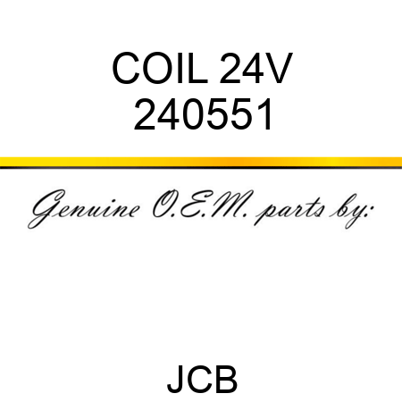 COIL 24V 240551