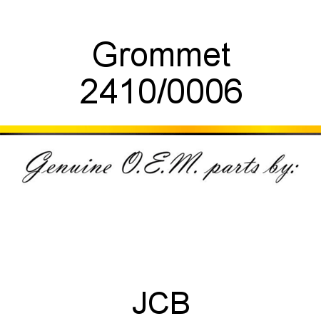 Grommet 2410/0006