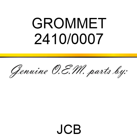 GROMMET 2410/0007