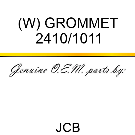 (W) GROMMET 2410/1011