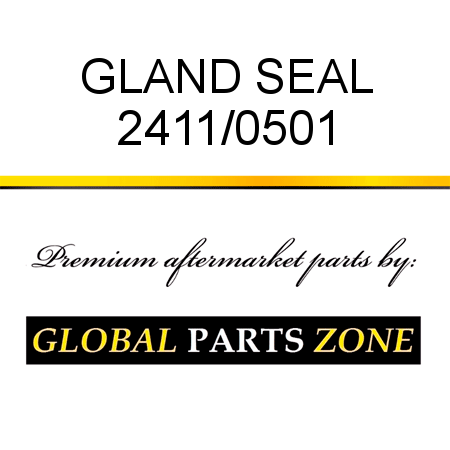 GLAND SEAL 2411/0501