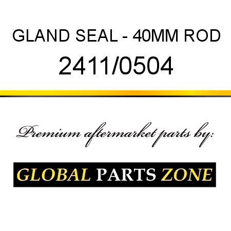 GLAND SEAL - 40MM ROD 2411/0504