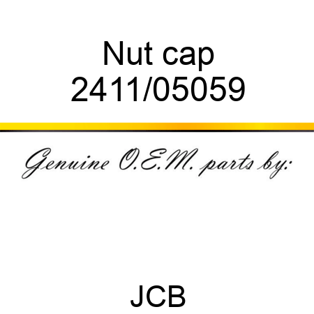 Nut cap 2411/05059