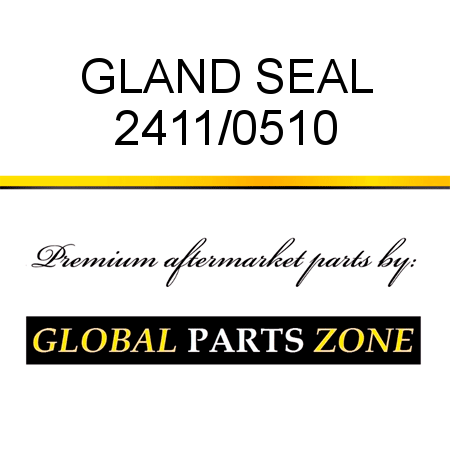 GLAND SEAL 2411/0510