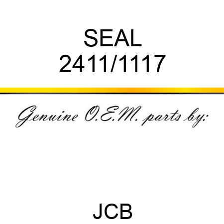 SEAL 2411/1117
