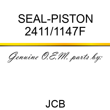 SEAL-PISTON 2411/1147F