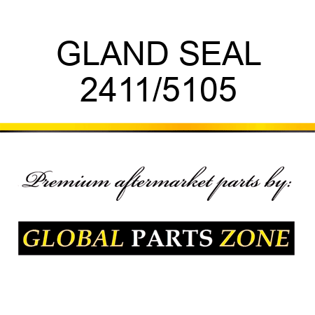 GLAND SEAL 2411/5105