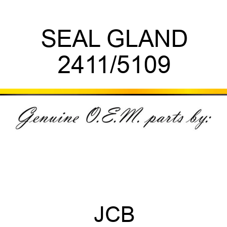 SEAL GLAND 2411/5109