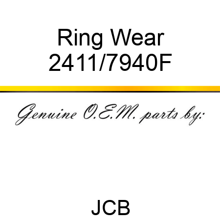 Ring Wear 2411/7940F