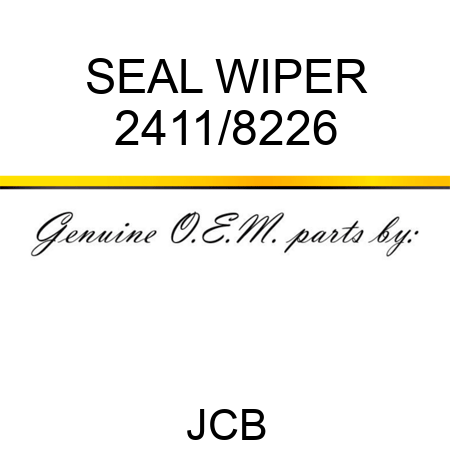 SEAL WIPER 2411/8226