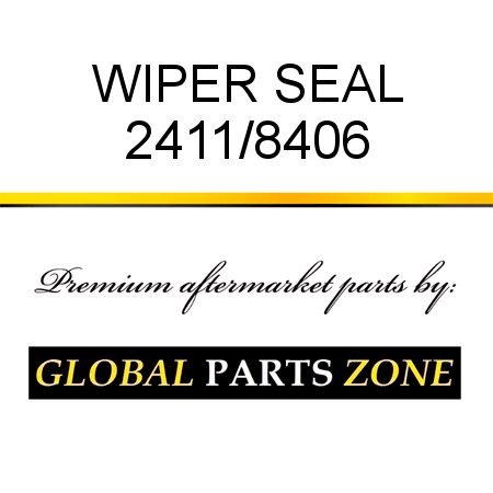 WIPER SEAL 2411/8406
