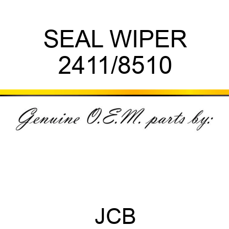 SEAL WIPER 2411/8510