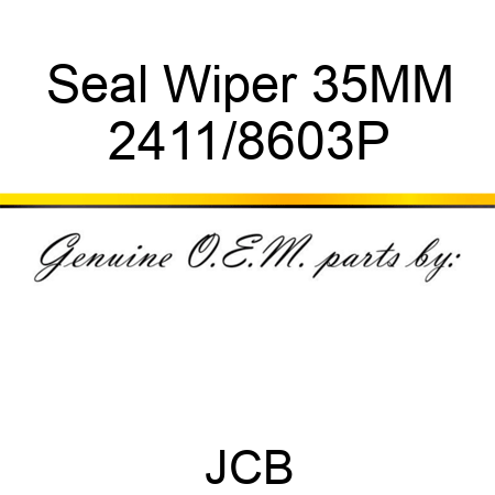 Seal Wiper 35MM 2411/8603P