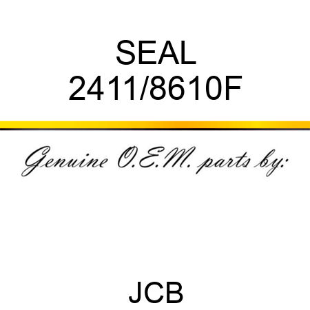 SEAL 2411/8610F