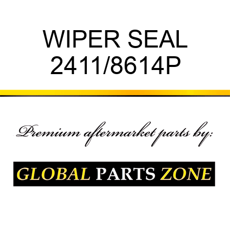 WIPER SEAL 2411/8614P