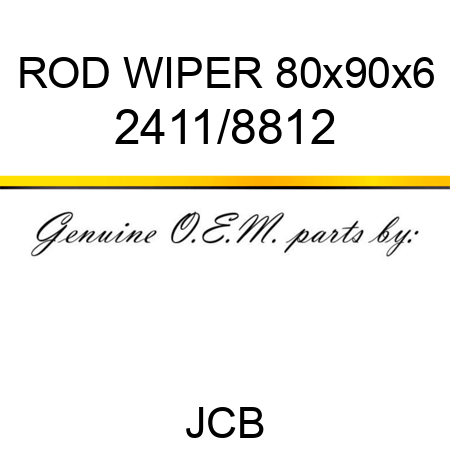 ROD WIPER 80x90x6 2411/8812