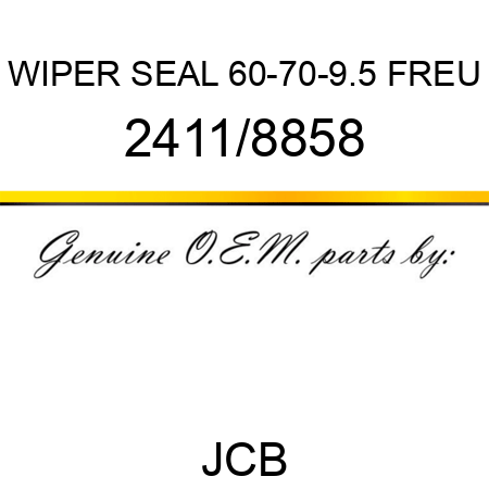 WIPER SEAL 60-70-9.5 FREU 2411/8858