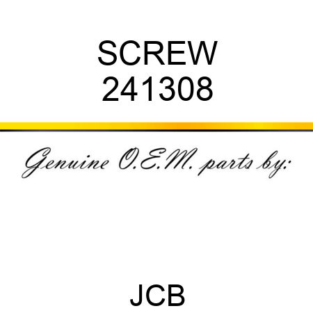 SCREW 241308