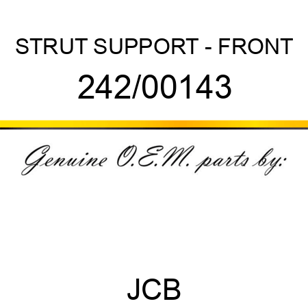 STRUT SUPPORT - FRONT 242/00143