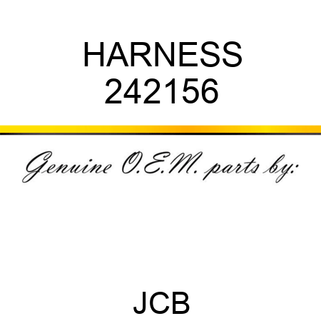 HARNESS 242156