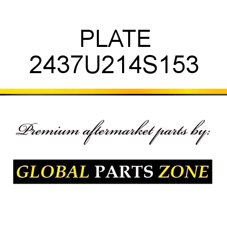 PLATE 2437U214S153