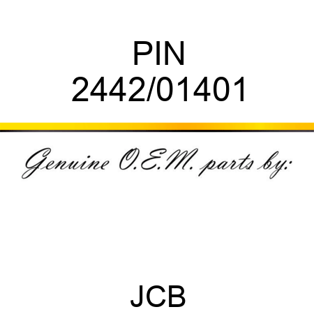 PIN 2442/01401