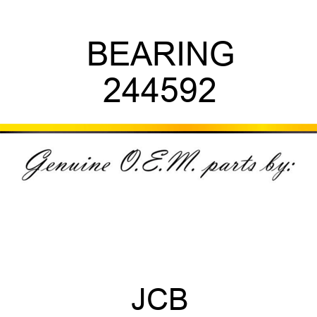 BEARING 244592