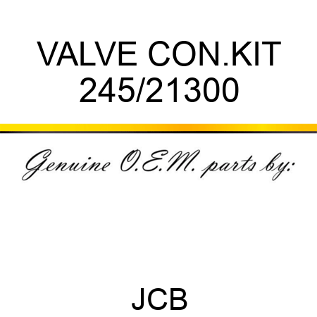 VALVE CON.KIT 245/21300