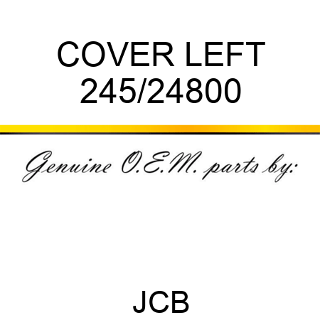 COVER LEFT 245/24800