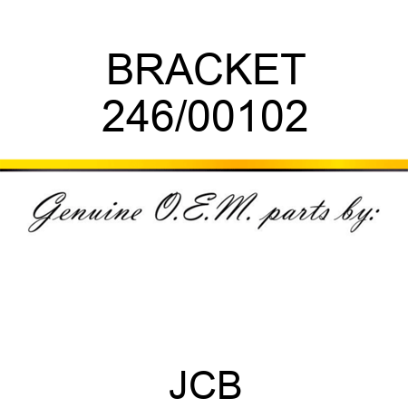 BRACKET 246/00102