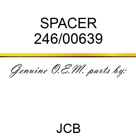 SPACER 246/00639