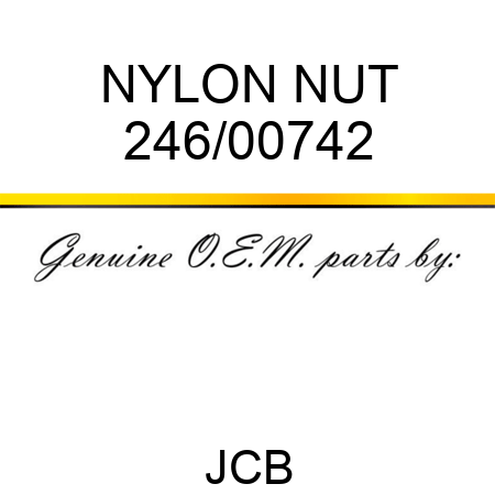 NYLON NUT 246/00742