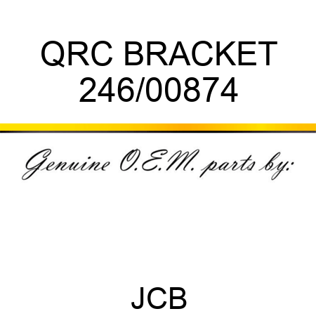 QRC BRACKET 246/00874