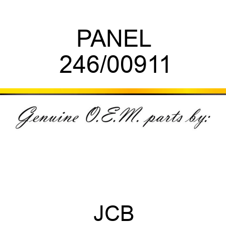 PANEL 246/00911