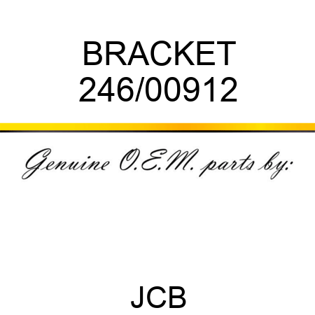 BRACKET 246/00912