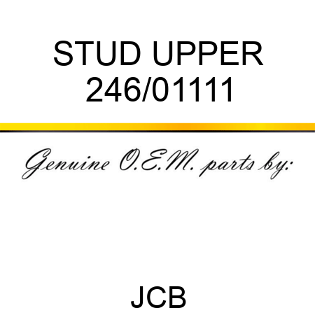 STUD UPPER 246/01111