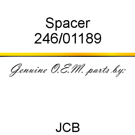 Spacer 246/01189