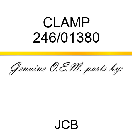 CLAMP 246/01380