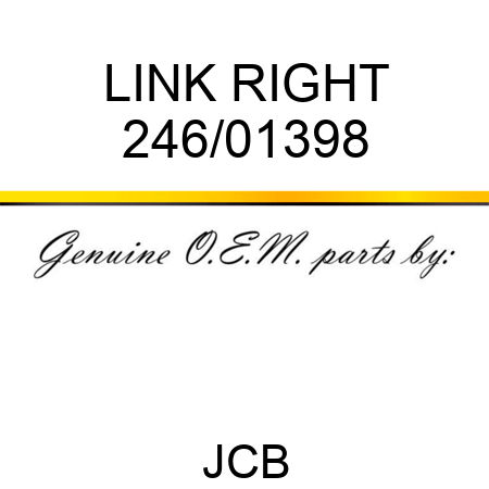 LINK RIGHT 246/01398