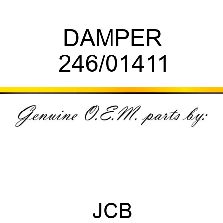 DAMPER 246/01411