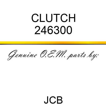 CLUTCH 246300