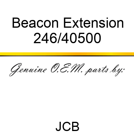 Beacon Extension 246/40500