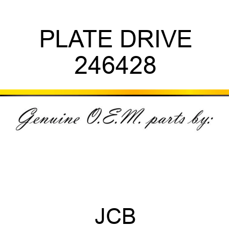 PLATE DRIVE 246428