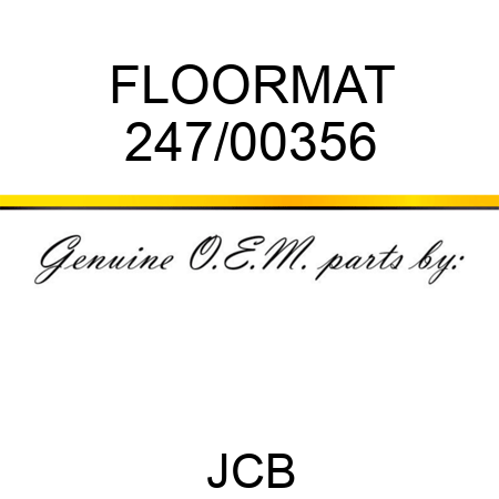 FLOORMAT 247/00356