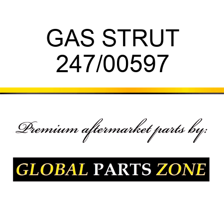 GAS STRUT 247/00597