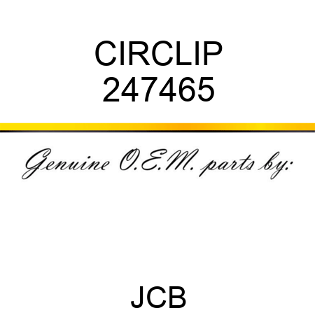 CIRCLIP 247465