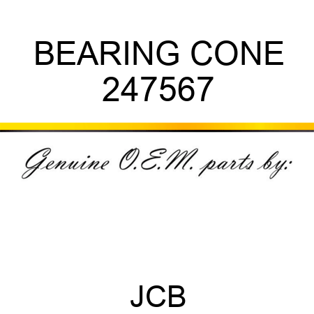 BEARING CONE 247567