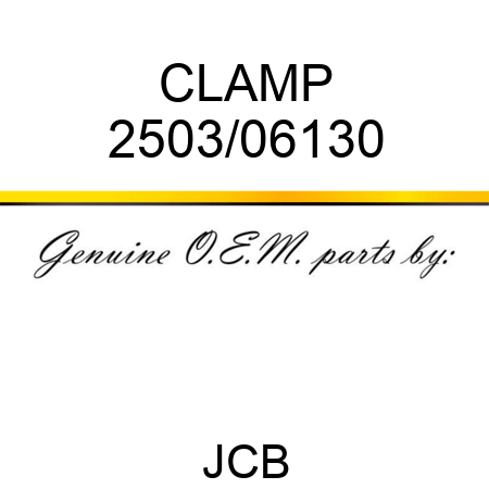 CLAMP 2503/06130