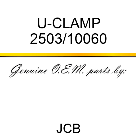U-CLAMP 2503/10060