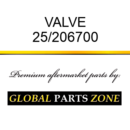 VALVE 25/206700